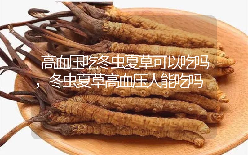 高血壓吃冬蟲夏草可以吃嗎？冬蟲夏草高血壓人能吃嗎？